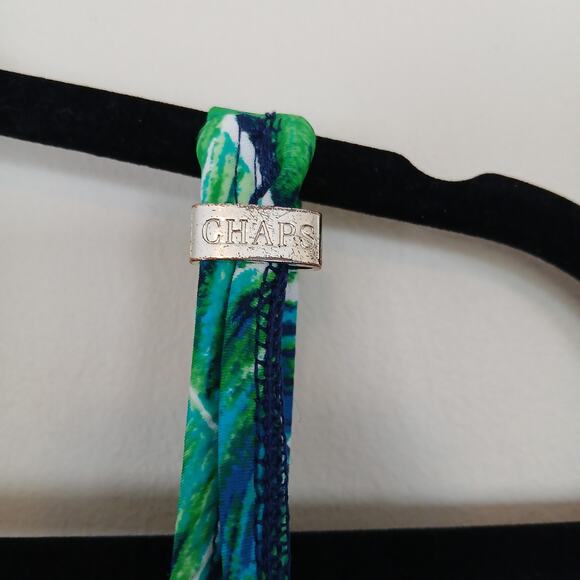 Chaps One Piece Swimsuit Women 22W Tropical Vacation Resort Island Coastal Beach - Picture 3 of 14